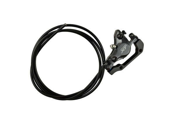 Тормоз дисковый гидравлический,задний SHIMANO KM8100JRRURX160 комплект,гидролиния 1600мм,без ротора